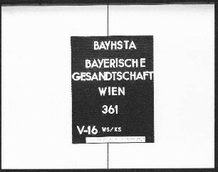 Abrechnung über die kaiserlichen Subsidien