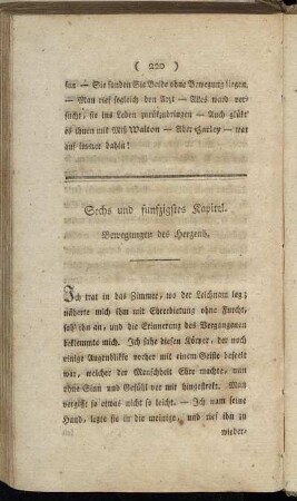 Sechs und funfzigstes Kapitel. Bewegungen des Herzens.
