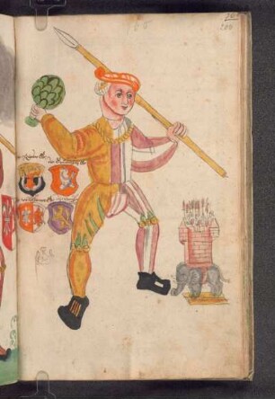 Schembartläufer 1424, mit Hölle