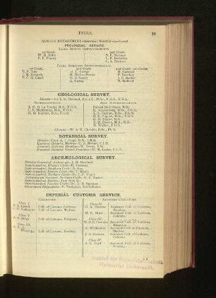 Government Of India. Botanical Survey.