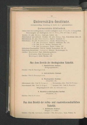 Universitäts-Bibliothek.