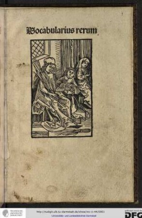 Vocabularius rerum.