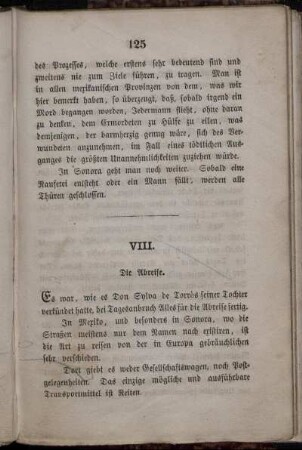 VIII. Die Abreise