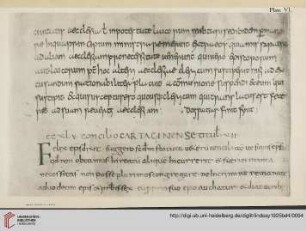 Tafel VI Vat. Pat. lat. 577 fol 73v