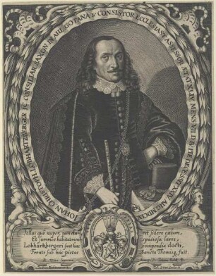 Bildnis des Johan Christoph Lobhartzberger