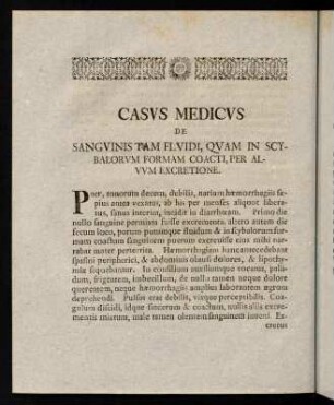 8-10, Casus Medicus