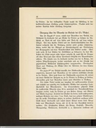 Übergang über die Meurthe im Gefecht bei St. Michel