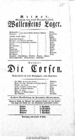 Wallensteins Lager
