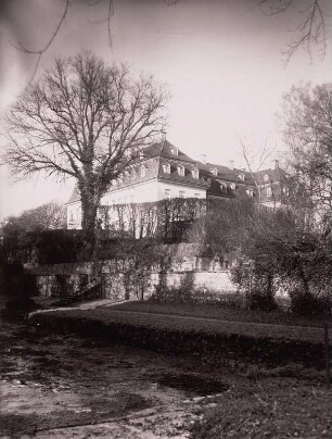 Dahlen, Schloss, Gartenseite von Südosten
