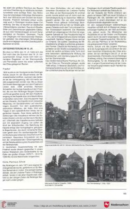 Ortserweiterung im 19. Jh.