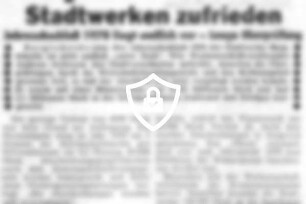 Bargteheide mit seinen Stadtwerken zufrieden