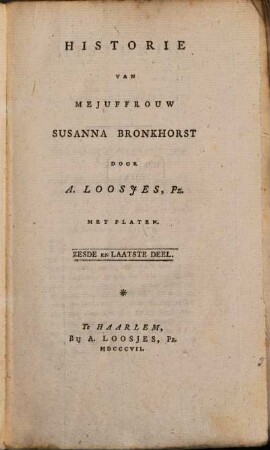 Historie van Mejuffrouw Susanna Bronkhorst : met Platen, 6