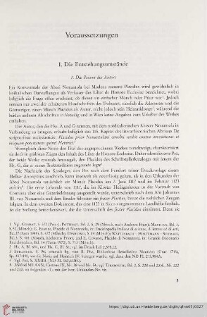 Voraussetzungen