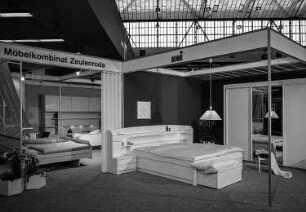 Ausstellungsfläche des VEB Möbelkombinat Zeulenroda-Triebes 