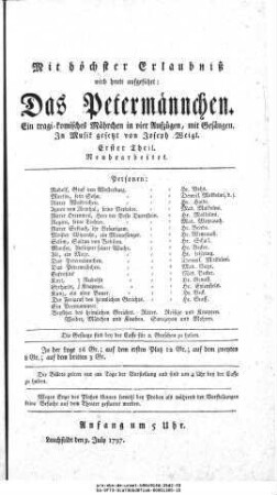 Das Petermännchen