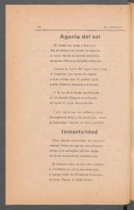 Agonía del sol