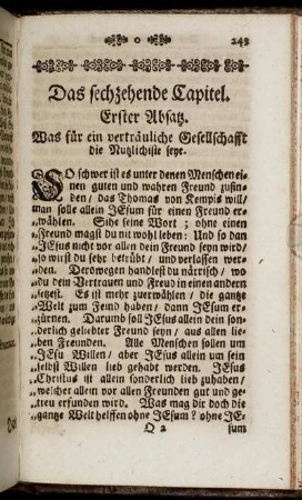 Das sechzehende Capitel.