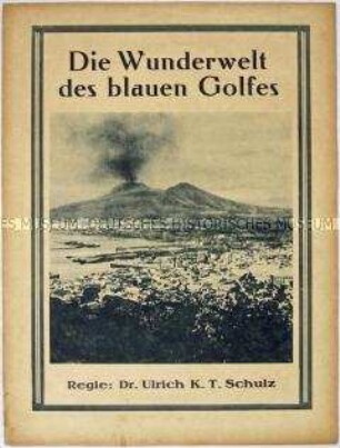 Filmprogramm zu dem deutschen Dokumentarfilm "Die Wunderwelt des blauen Golfes"