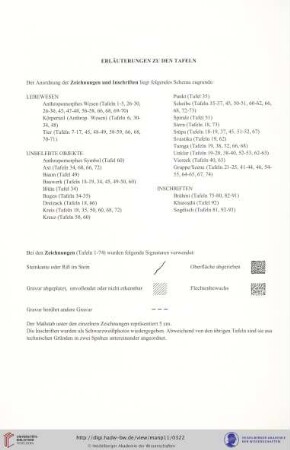 Erläuterungen zu den Tafeln