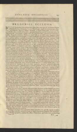 Brugensis Ecclesia