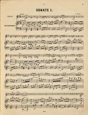 Sonates pour piano et violon