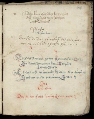 Kurze und einfältige Vergleichung des himmlischen und irdischen Lapidis Benedicti