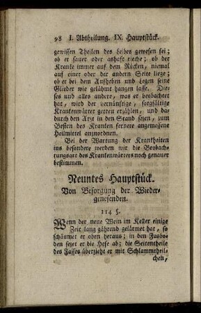 Neuntes Hauptstück.