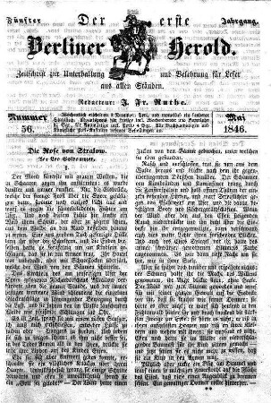 Nummer 56, Mai 1846