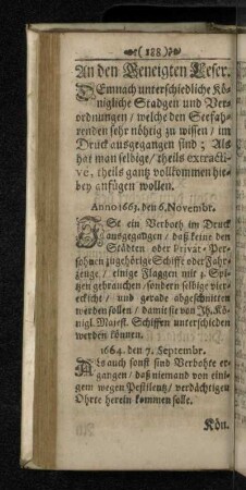 1664. den 7. Septembr.
