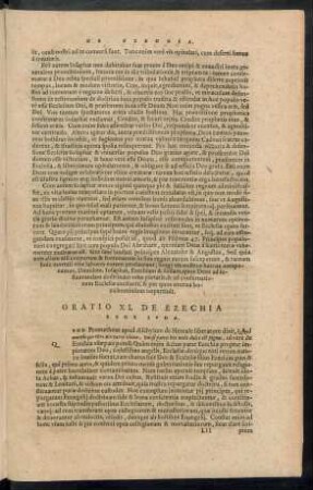 Oratio XI. De Ezechia Rege Iuda.