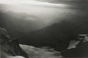 Abenddämmerung vom Jungfraujoch