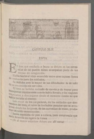 Capítulo XLIX - Espía