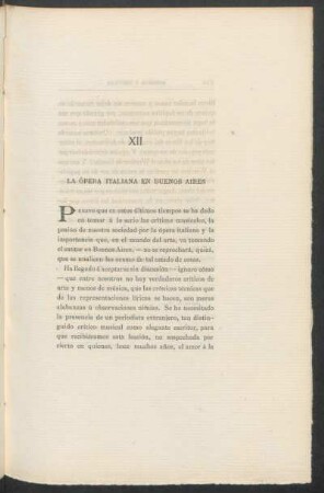 XII - La ópera italiana en Buenos Aires