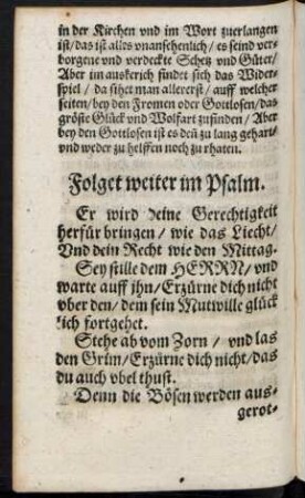 Folget weiter im Psalm.