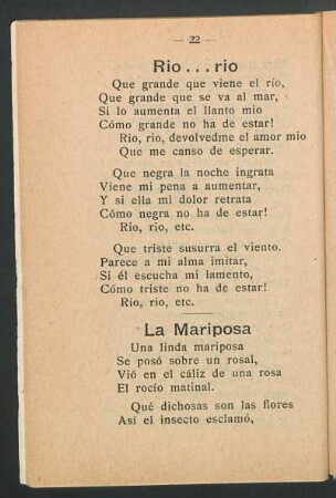 La mariposa