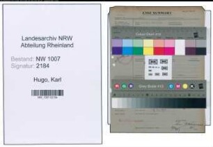 Entnazifizierung Karl Hugo , geb. 09.03.1906 (Geschaeftsfuehrer)