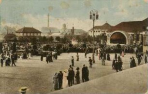 Konzertplatz [Weltausstellung für Buchgewerbe und Graphik, Leipzig 1914 : Offizielle Ansichtskarte]