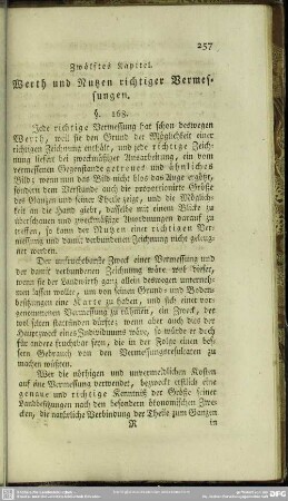 Zwölftes Kapitel. Werth und Nutzen richtiger Vermessungen