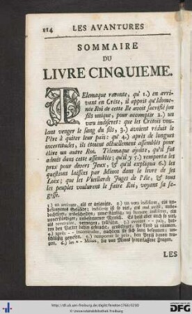 Livre Cinquieme