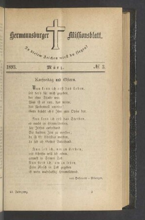 N° 3. März. 1893
