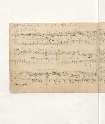 Gott durch deine Güte; org; F-Dur; BWV 600