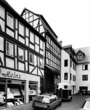 Fachwerkscheune; Alsfeld, Schaufußgasse 5