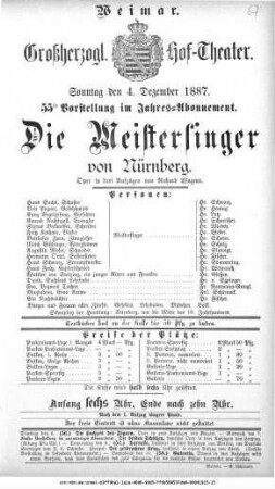 Die Meistersinger von Nürnberg