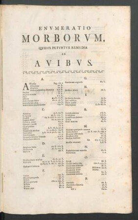 Enumeratio morborum
