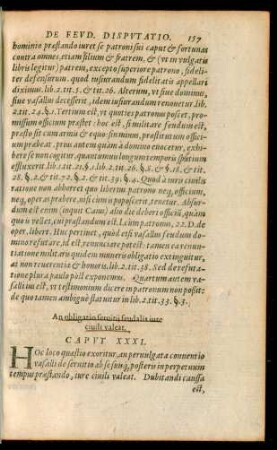 Caput XXXI. - Caput XL.