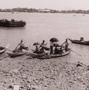 Myanmar (Burma), Rangun, Sampan-Taxis
