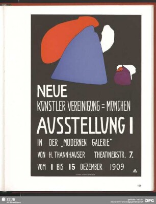 Neue Künstler Vereinigung - München. Ausstellung I