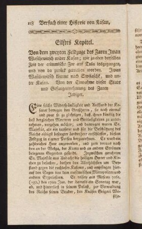 118-129, Eilftes Kapitel