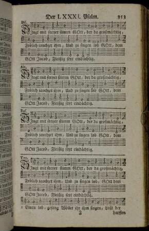 [Der LXXXI. Psalm - Der CX. Psalm]