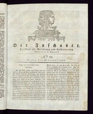 No. 10 - 23. Januar 1821